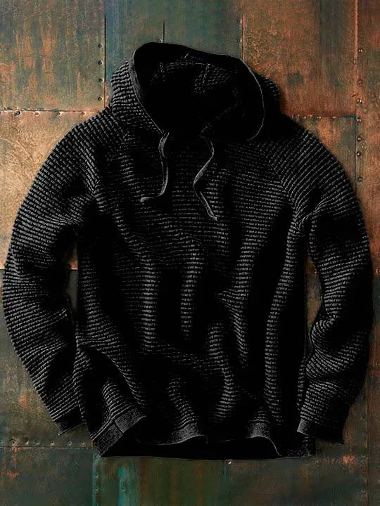 Loose fashion hooded sweatshirt in polyester fibre, long sleeve pullover, available in multiple colours, spring autumn wear