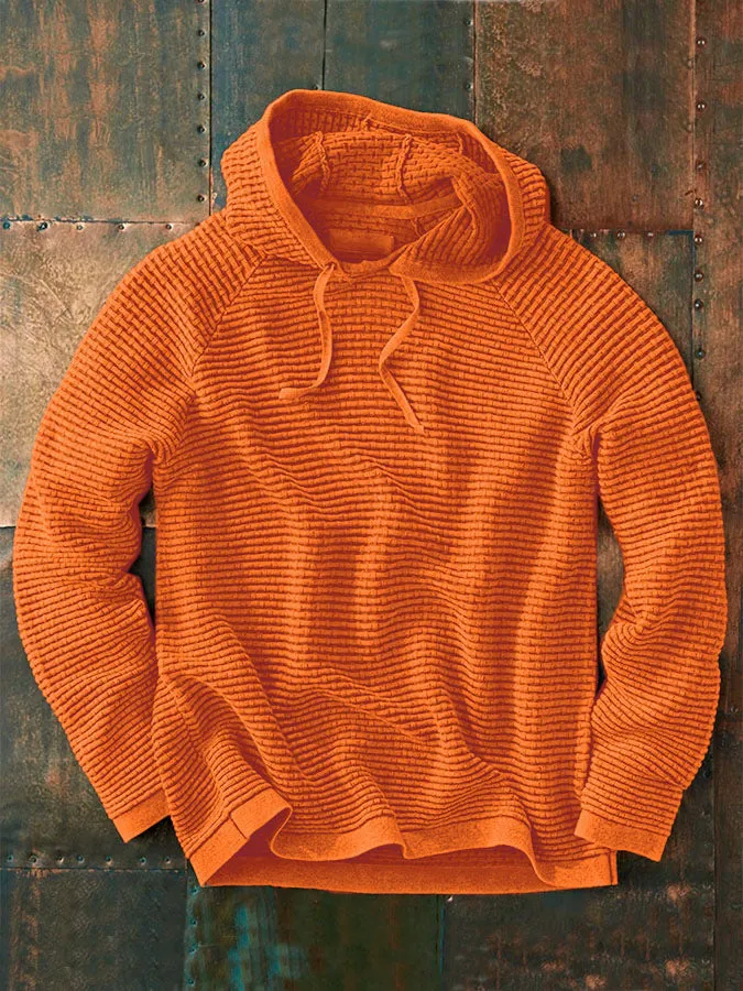 Loose fashion hooded sweatshirt in polyester fibre, long sleeve pullover, available in multiple colours, spring autumn wear