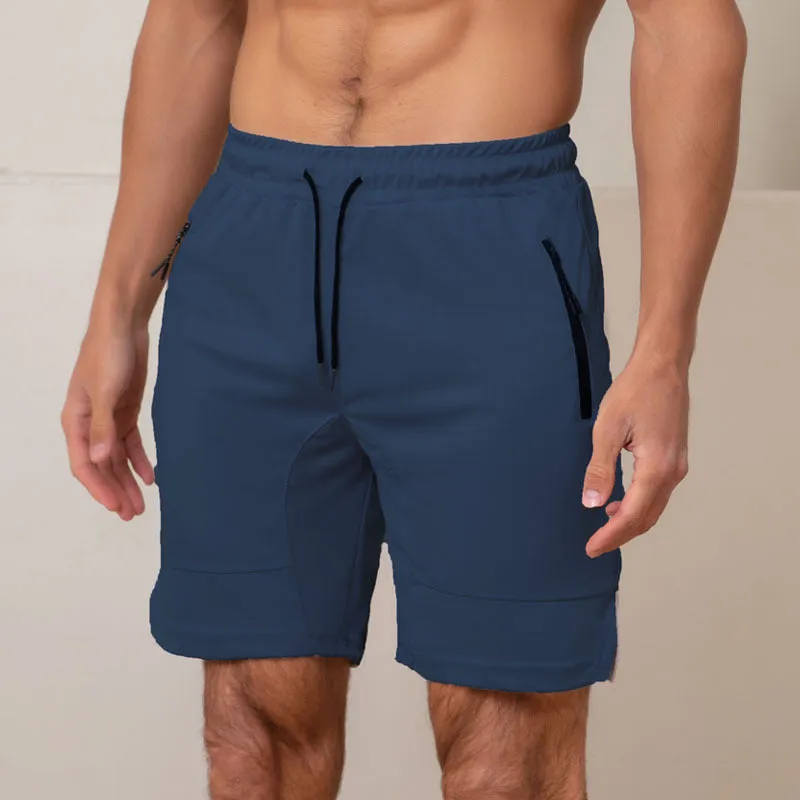 Men's breathable quick-drying mesh shorts in multiple colours for outdoor running and workout