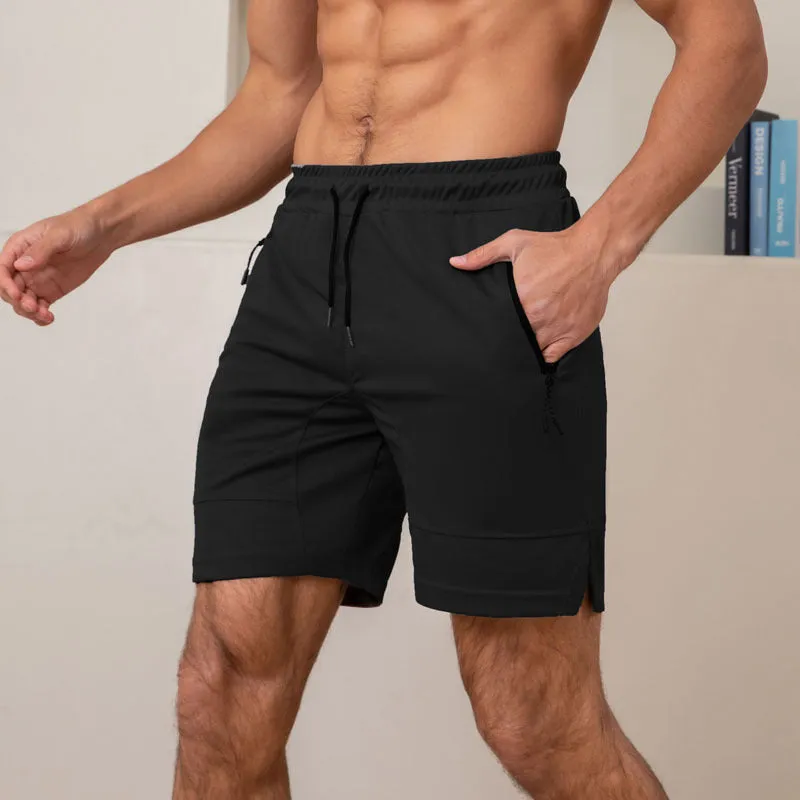 Men's breathable quick-drying mesh shorts in multiple colours for outdoor running and workout