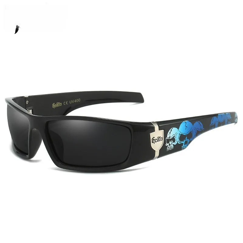 Bandit style West Coast polarized sunglasses G613 model in various colours with box frame