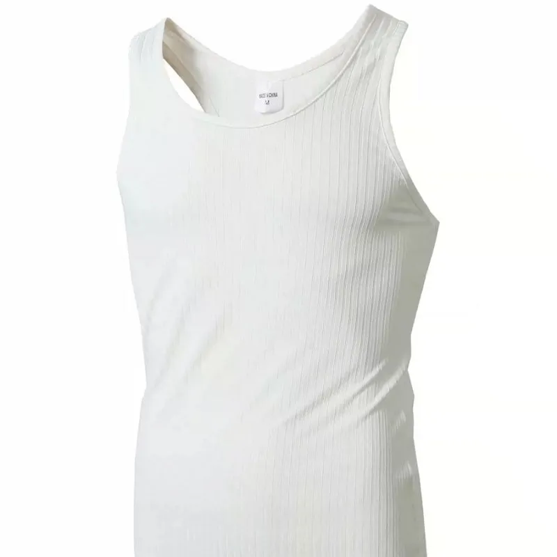 Men's solid color fitness vest slim fit quick-drying polyester spaghetti strap tank top in khaki, black, light blue, white, gray sizes M L XL