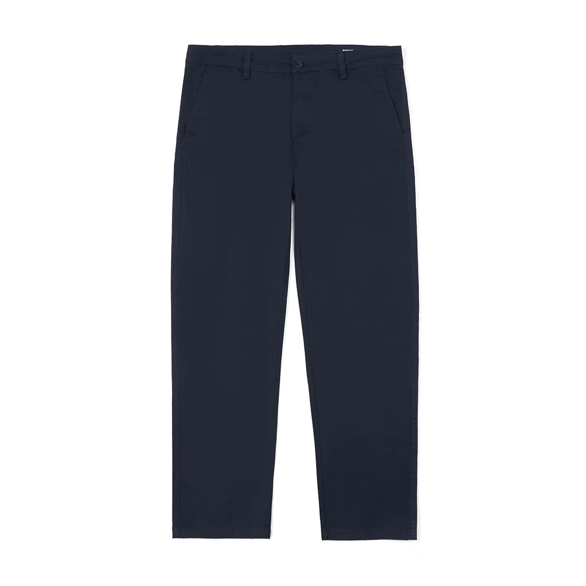 Men's casual cropped pants dark gray 97% cotton 3% spandex elastic waist loose fit five colours