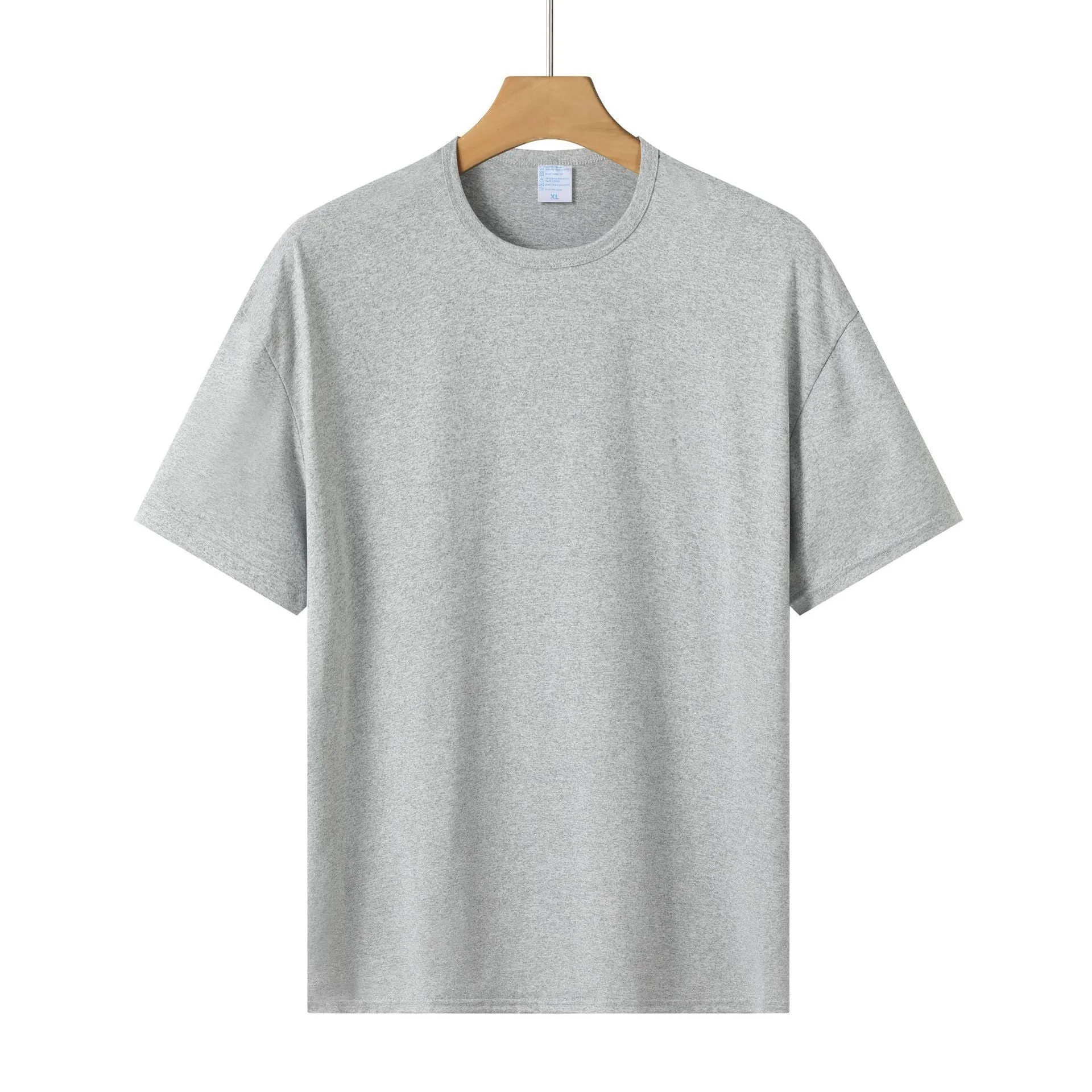 Modal fabric short-sleeved loose fit T-shirt in solid colours for sports and casual wear
