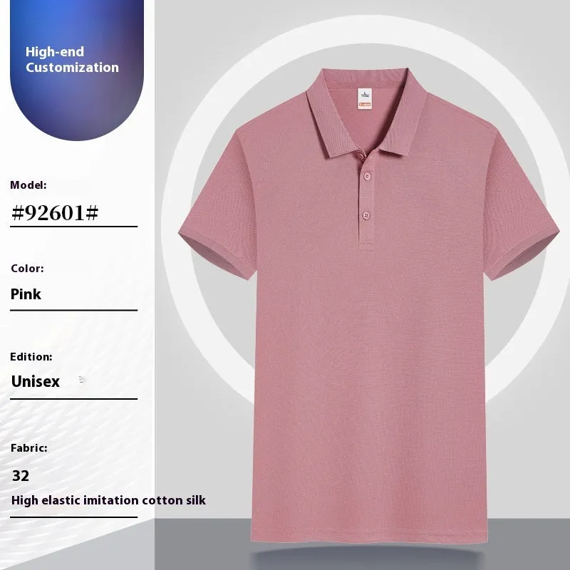 Summer cotton work pullover in light purple colour showing short sleeve design