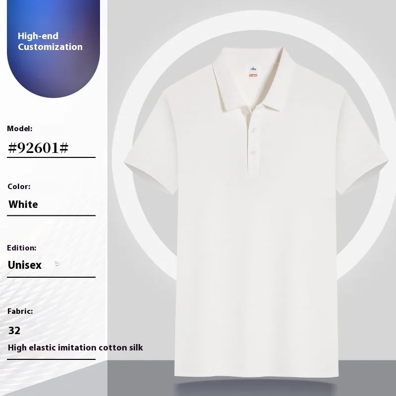 Summer cotton work pullover in light purple colour showing short sleeve design