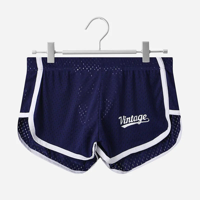 Ice silk men's quick-drying breathable mid waist underwear in multiple colour options