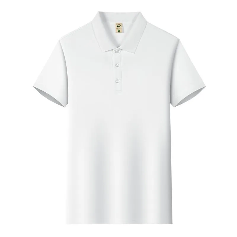 Ice silk short sleeve lapel business shirt in multiple colours with Asian sizing options