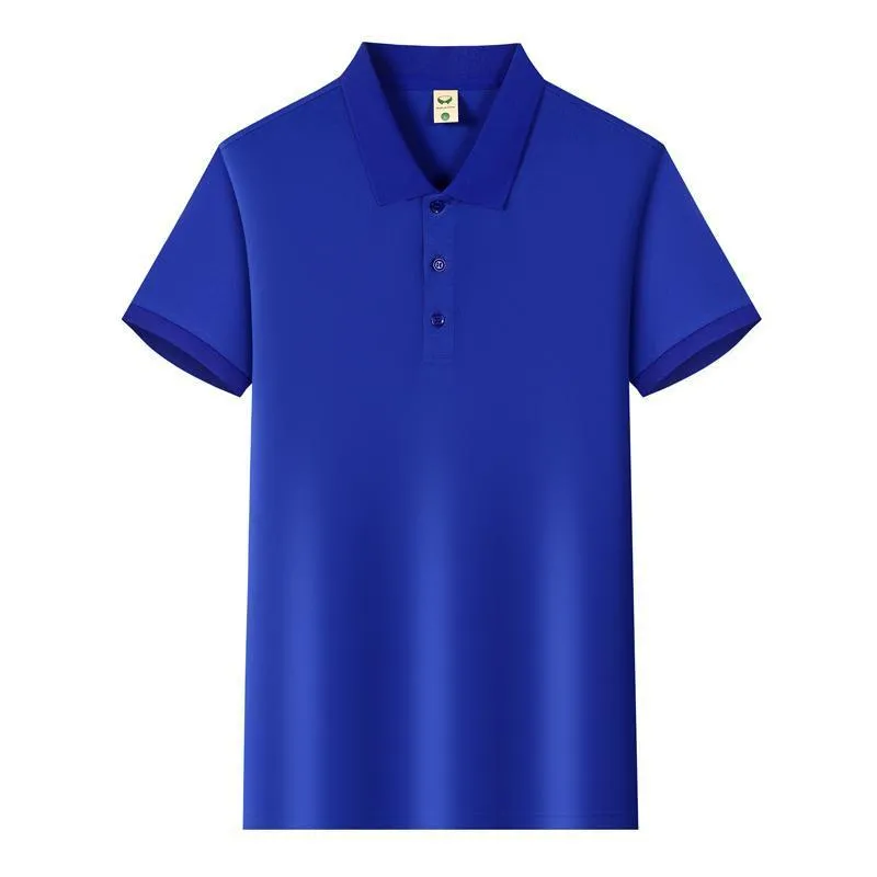 Ice silk short sleeve lapel business shirt in multiple colours with Asian sizing options