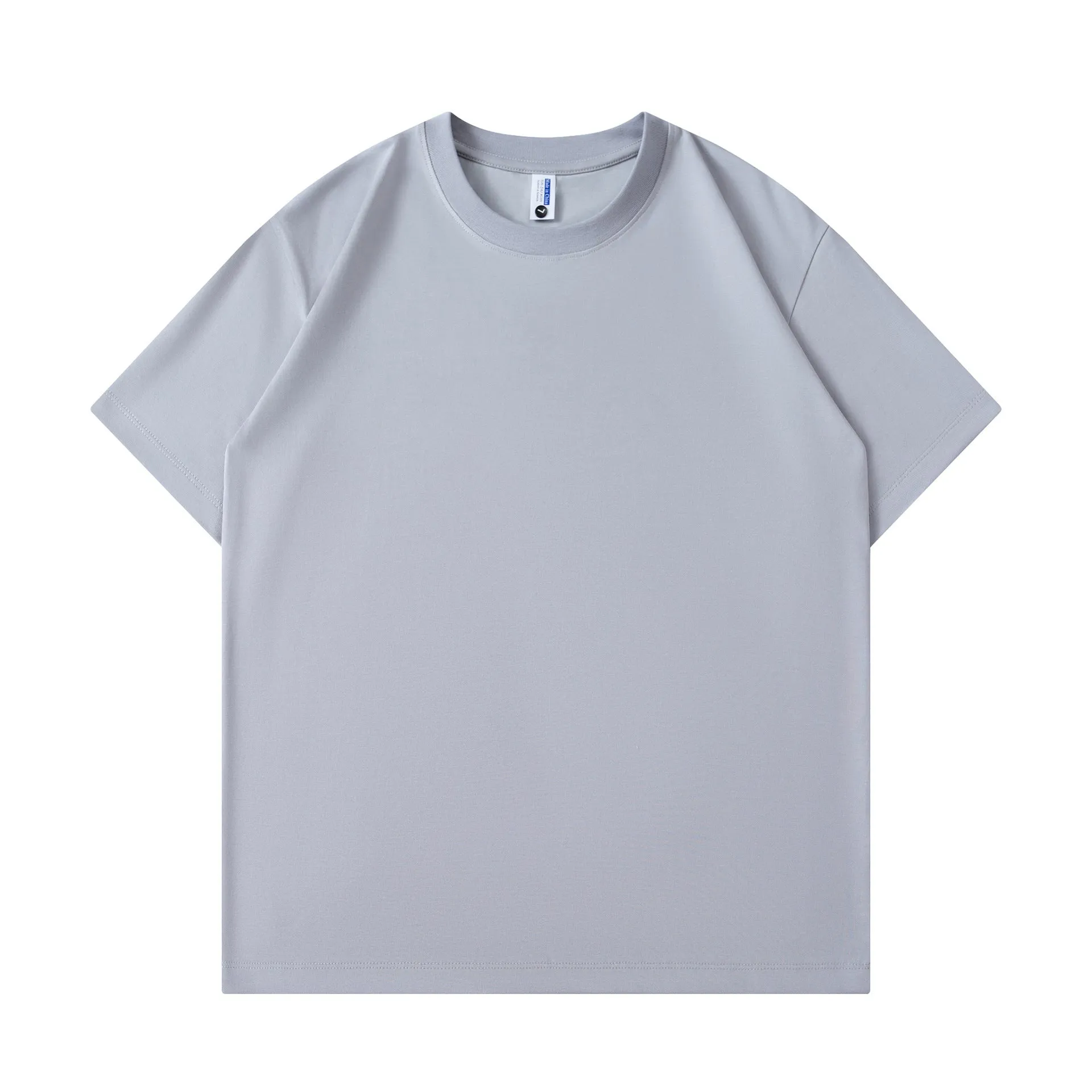Cotton loose fit unisex t-shirt in various solid colours with short sleeves