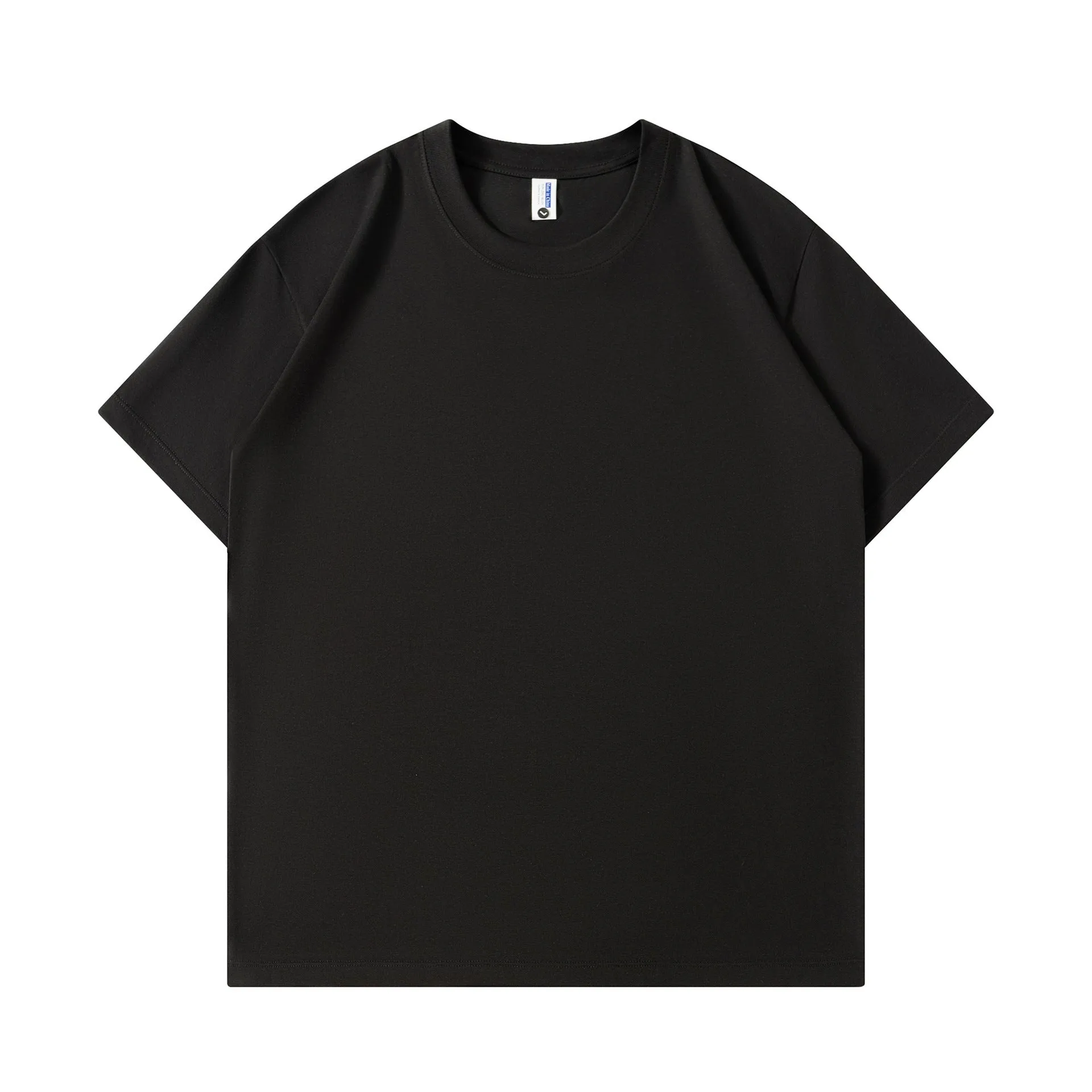 Cotton loose fit unisex t-shirt in various solid colours with short sleeves