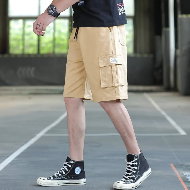 Men's loose fit sports casual trousers in polyester blend available in multiple colours
