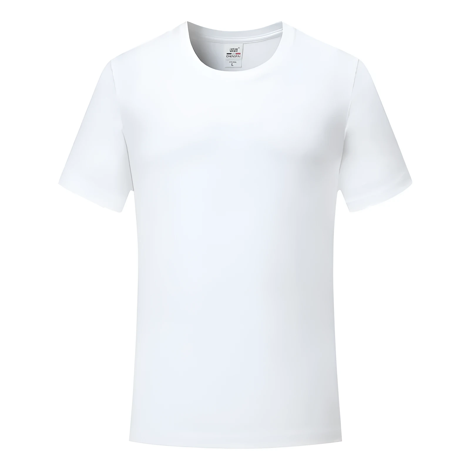Cotton t-shirt overalls in loose fit pullover style with round neck and short sleeves