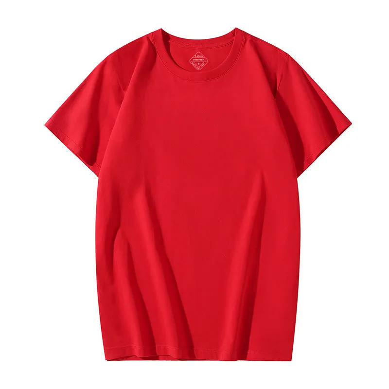 Solona Ice Silk men's loose short sleeve T-shirt in chemical fibre blend fabric with cotton composition