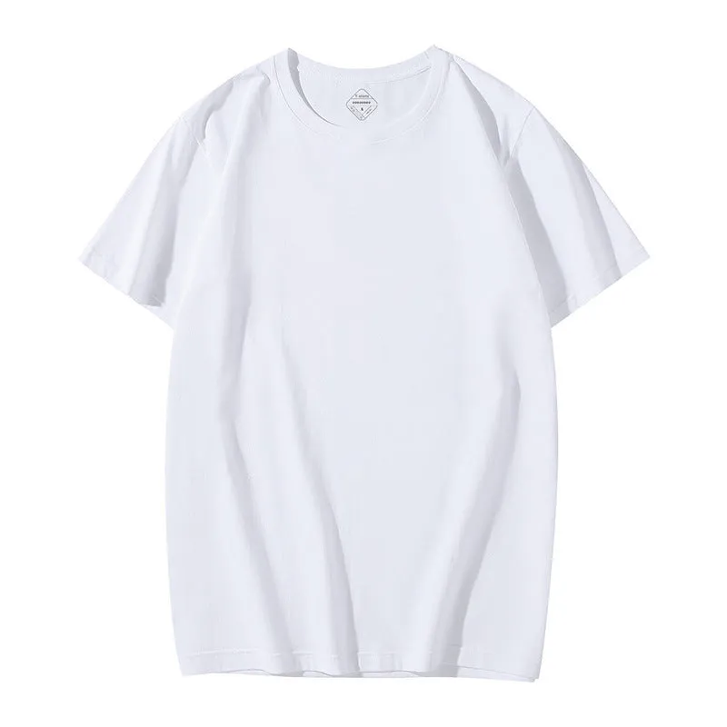 Solona Ice Silk men's loose short sleeve T-shirt in chemical fibre blend fabric with cotton composition