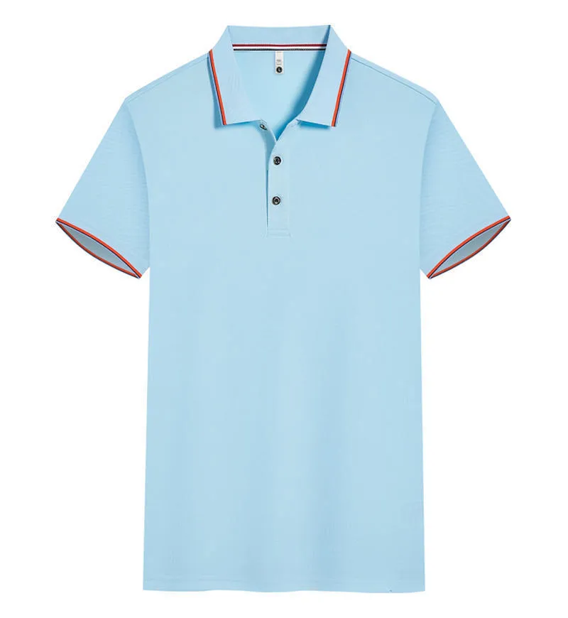 Slim fit short sleeve cotton blend shirt shown in multiple colour options on a size chart.