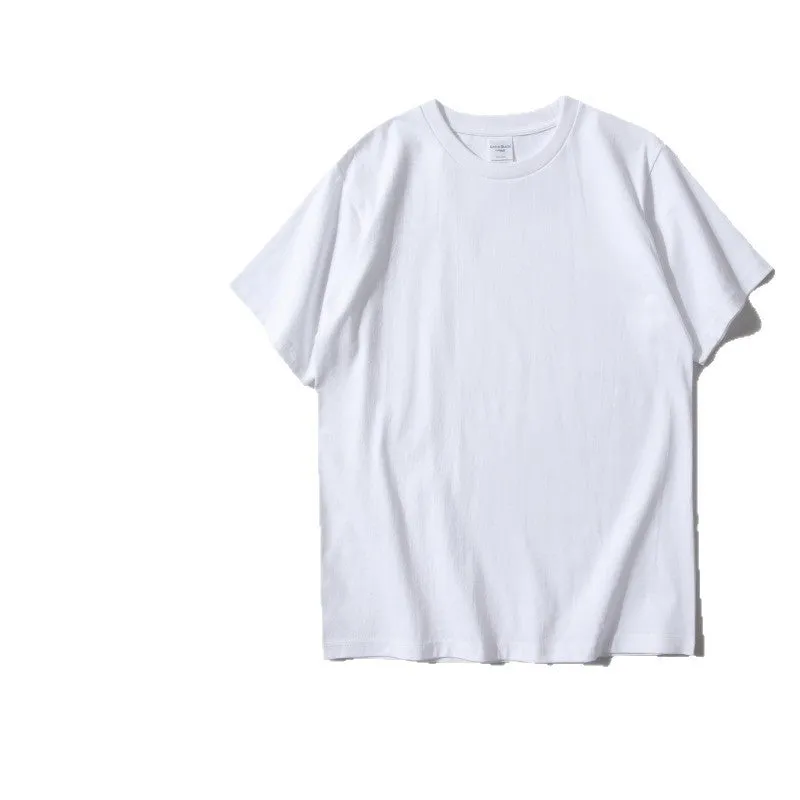 240g heavy cotton t-shirt in multiple colours with short sleeves and loose fit for teenagers