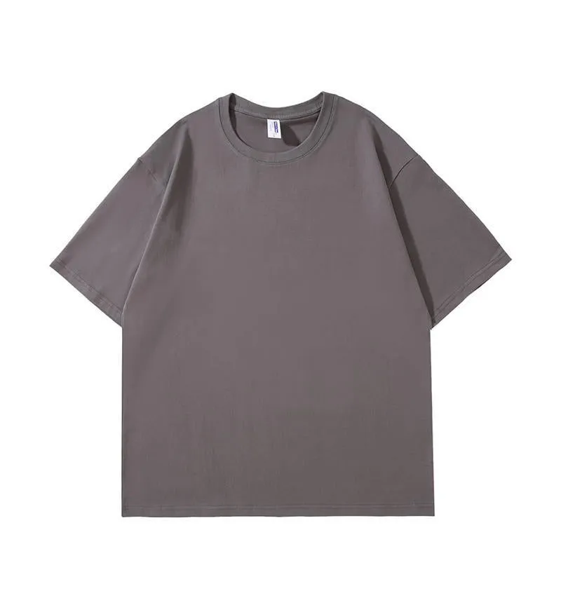 240g heavy cotton t-shirt in multiple colours with short sleeves and loose fit for teenagers
