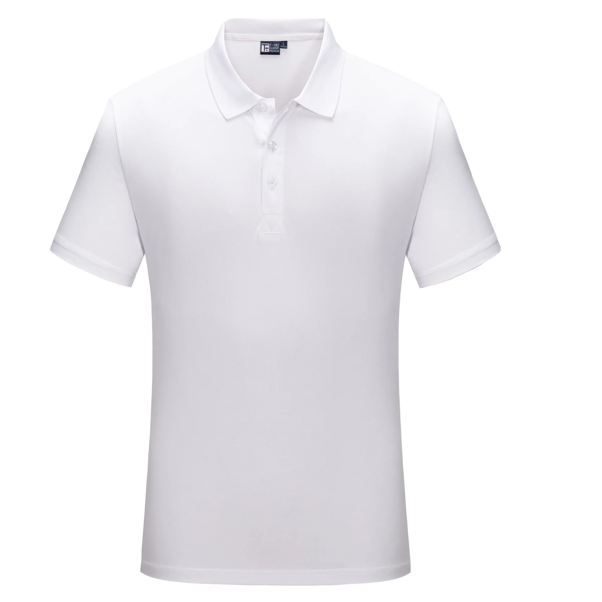 Men's slim fit short sleeve summer t-shirt in solid colour, Ice Silk and polyester blend