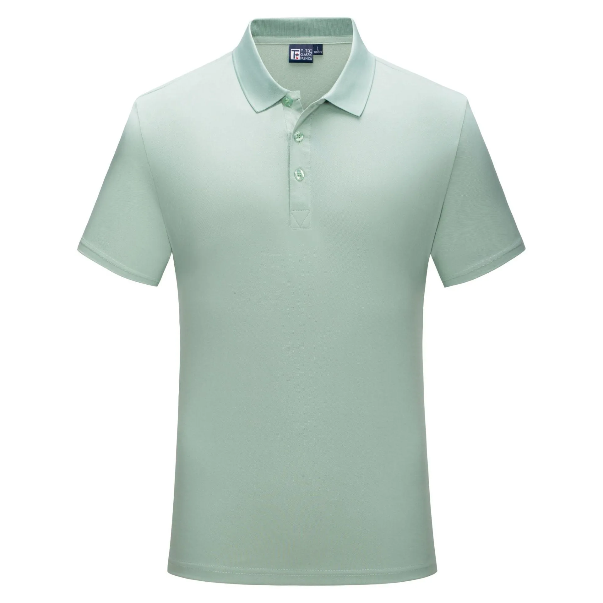 Men's slim fit short sleeve summer t-shirt in solid colour, Ice Silk and polyester blend
