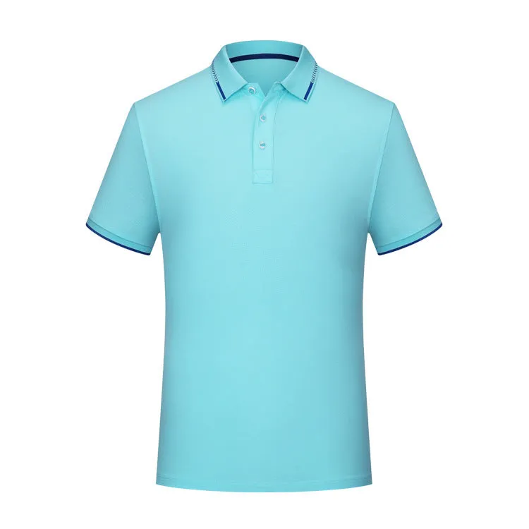 Cotton short-sleeved t-shirt in loose fit summer style, available in multiple colours on white background