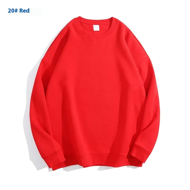 Cotton off shoulder pullover sweater in a solid colour with round neck and long sleeves.