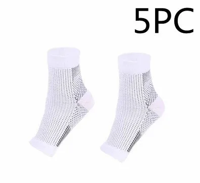 Compression foot sleeve for men women anti fatigue ankle support breathable nylon moisture wicking