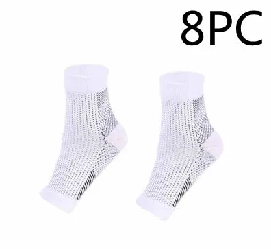 Compression foot sleeve for men women anti fatigue ankle support breathable nylon moisture wicking