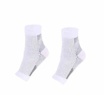 Compression foot sleeve for men women anti fatigue ankle support breathable nylon moisture wicking