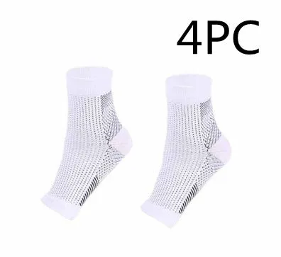 Compression foot sleeve for men women anti fatigue ankle support breathable nylon moisture wicking