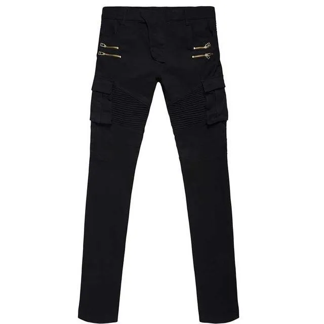 Men's military tactical pants in Army Green with multiple cargo pockets and ripstop weave fabric