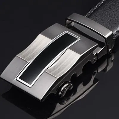 Top quality genuine full grain leather belt for men with metal buckle, available in multiple styles and sizes 110-125cm