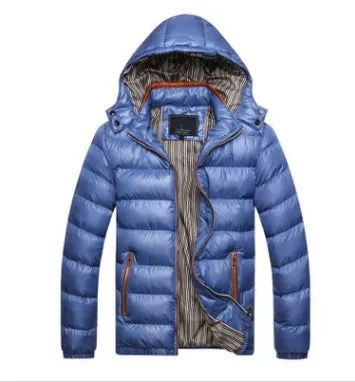 Winter puffer jacket in Black, quilted padding, available in sizes M to 7XL