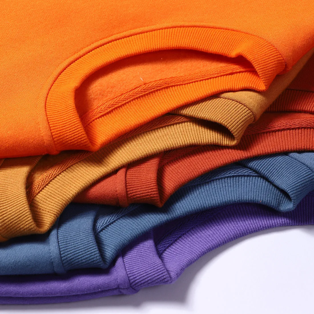 Man wearing Avatar The Last Airbender fleece sweatshirt round neck long sleeve multiple colours