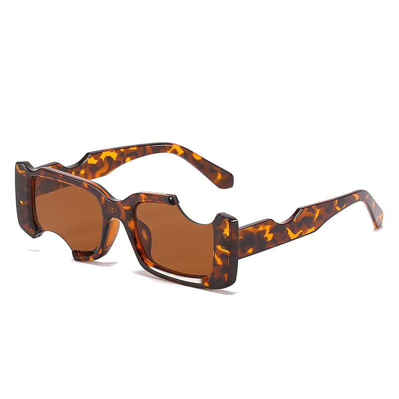 Retro sunglasses for men and women with UV400 PC frame in multiple colours including black and blue