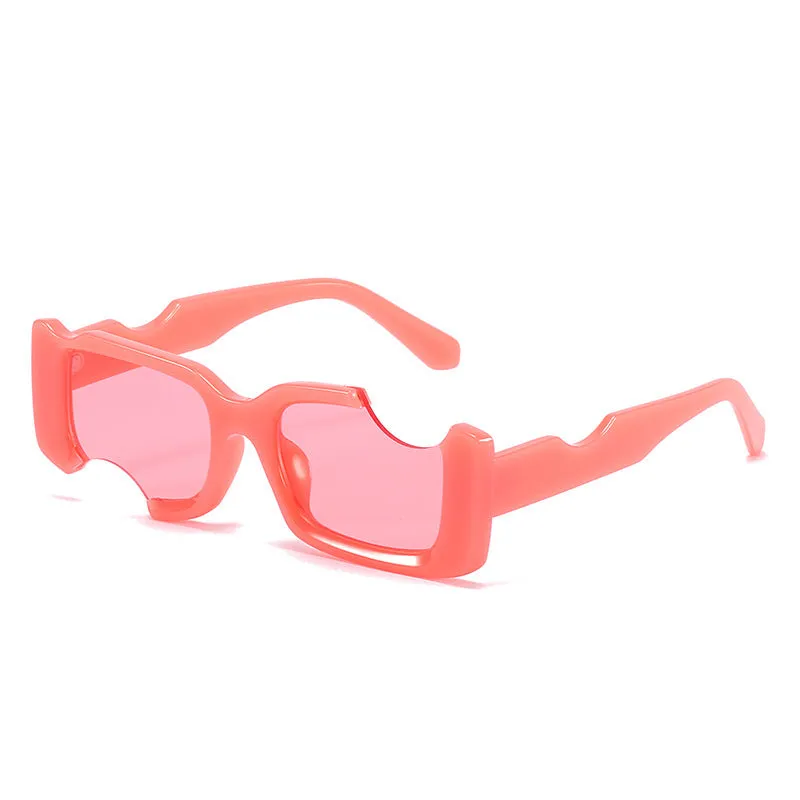 Retro sunglasses for men and women with UV400 PC frame in multiple colours including black and blue