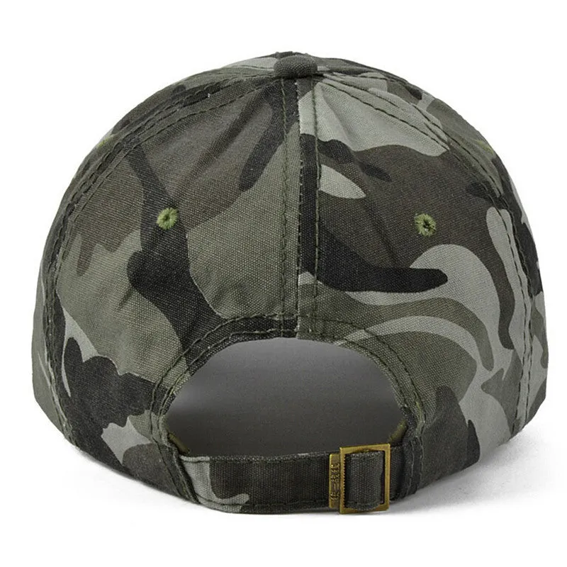 Army tactical baseball cap in green with adjustable strap lightweight polyester cotton blend