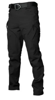 Male army fan special forces quick-drying pants in khaki colour, 97% cotton 3% spandex, with ergonomic knees and YKK zipper