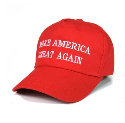 Cotton baseball cap with embroidered geometric pattern, adjustable back strap, and US flag option