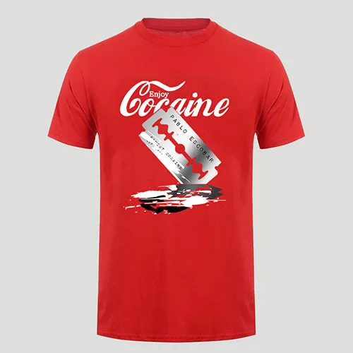 Men's super slim fit short sleeve T shirt with high collar in multiple colour options for casual wear