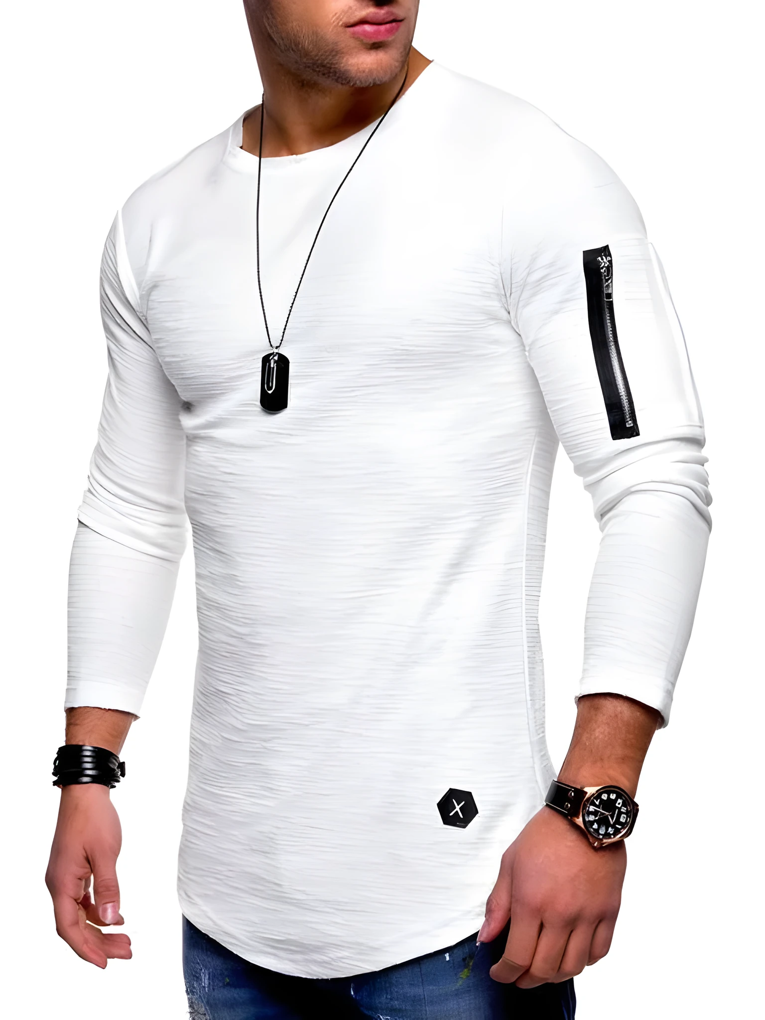 Virtue casual shirt in solid colour, cotton blend short sleeve t-shirt, available in multiple sizes