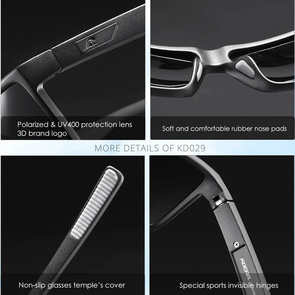 Sports fishing glasses with silicone nose pad in C1 colour, ring and quadrilateral design
