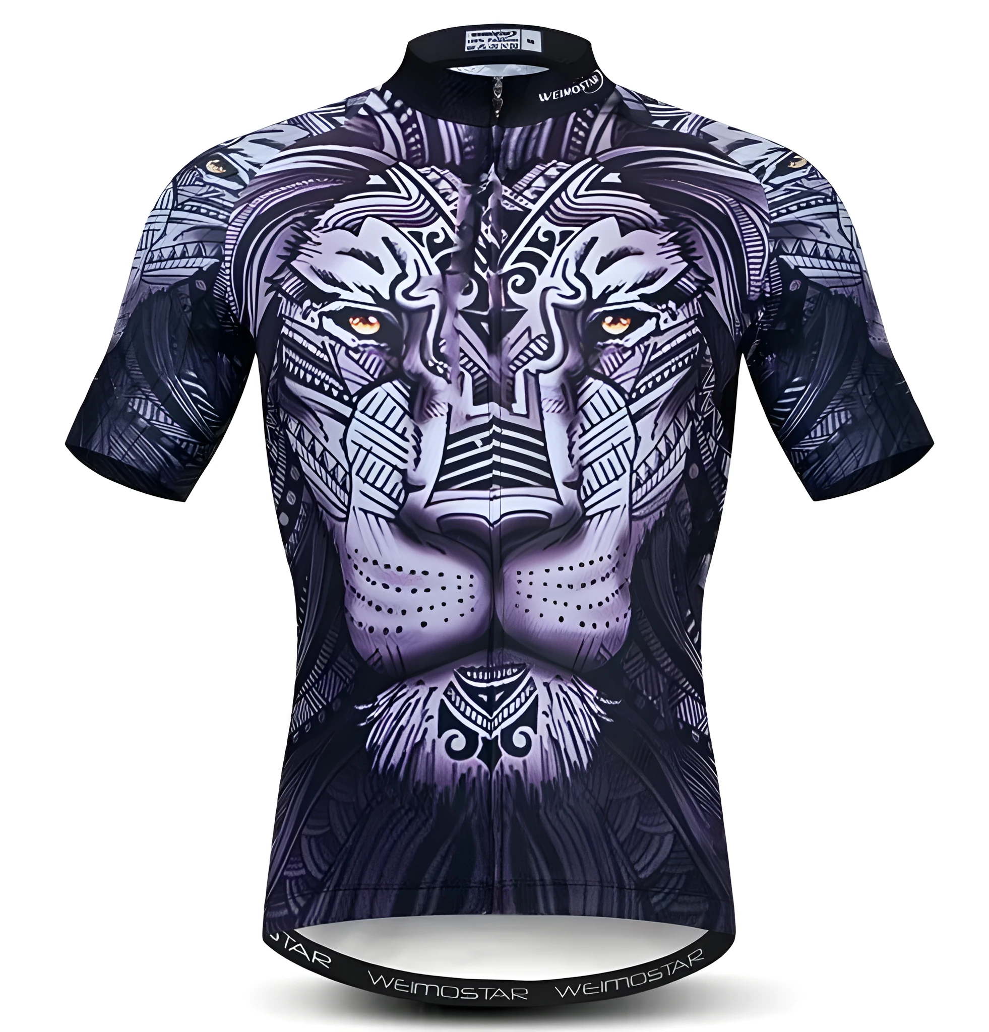 Printed casual T-shirt with round neck and short sleeves, straight tube design, multiple colour options, sizes S to 4XL