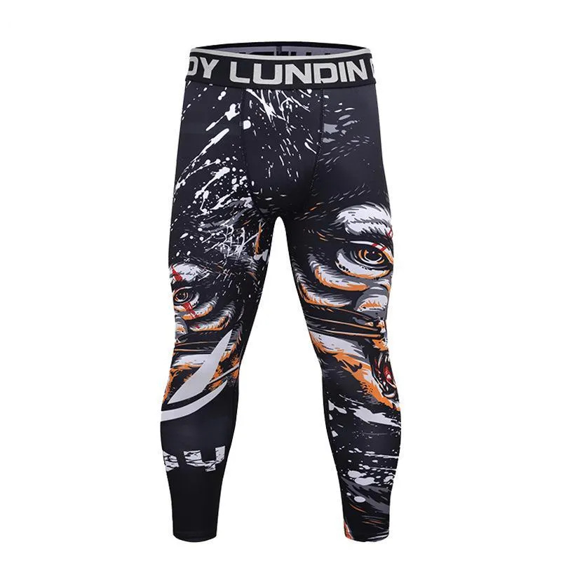 Men's quick-drying gym clothes set in polyester Lycra fabric for running and fitness, available in multiple colours