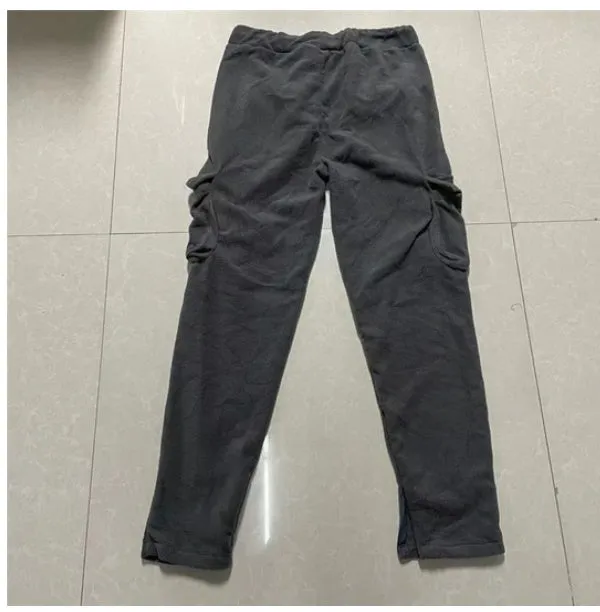 Men's cotton blend casual tapered trousers with multi-pocket design in mid-waist tether closure style, available in ten colours
