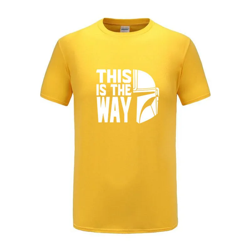 Men's short-sleeved pure cotton t-shirt available in multiple colours sizes XS-XXL