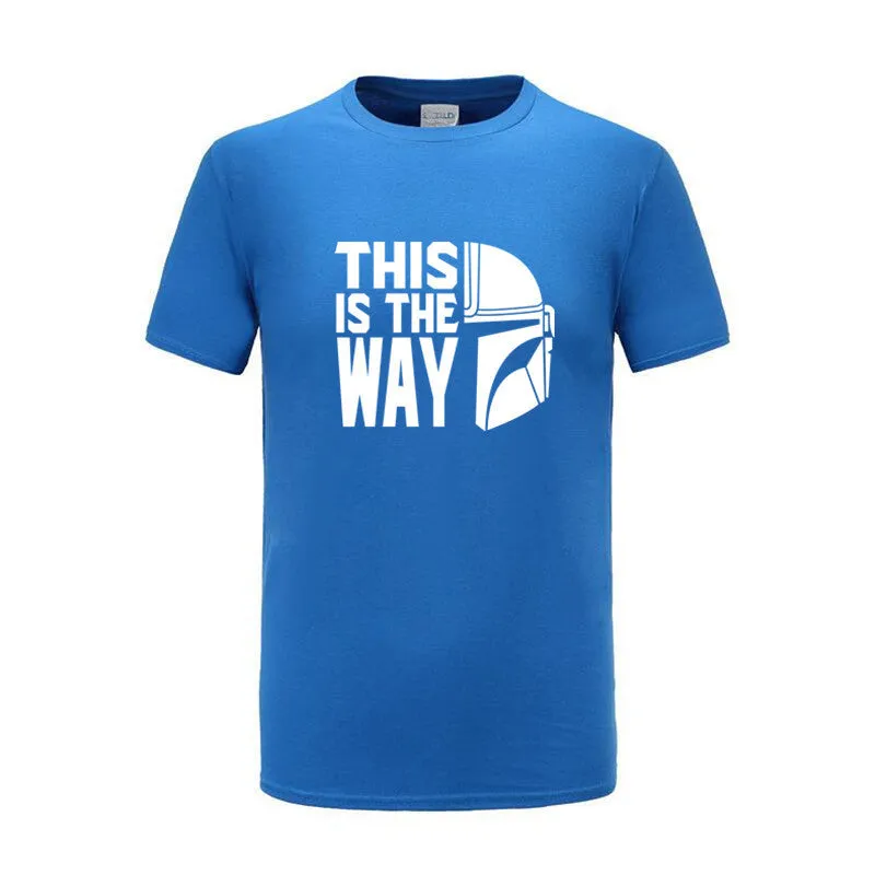 Men's short-sleeved pure cotton t-shirt available in multiple colours sizes XS-XXL