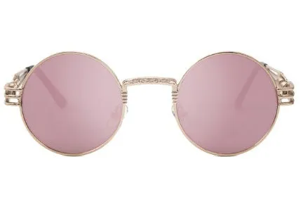 Classic square frame sunglasses for women and men in black with UV protection and plastic frame
