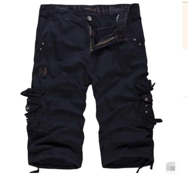 Men army cargo shorts in multiple colours with pocket storage for outdoor use
