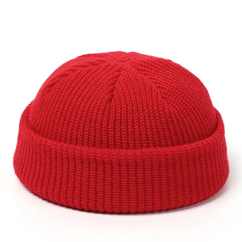 Knitted 100% wool hat in seven colours for events and gifts
